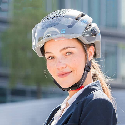 fietshelm met vizier speed pedelec