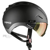 casco roadster zwart e bike helm met vizier 04.5027.U