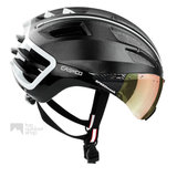 casco speedairo 2 zwart fietshelm met vizier carbonic multilayer 04.5027.U