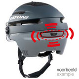 cratoni commuter achterkant - cratoni pedelec helm