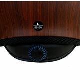 cp carachillo fietshelm e bike bruin met hout detail 1