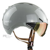 casco roadster grijs e bike helm met vizier 04.3618.U