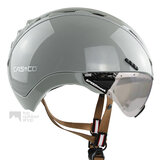 casco roadster grijs e bike helm met vizier 04.5014.U vautron meekleurend