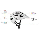 Casco mtb helm kopen - Casco MTBE eigenschappen - ideale mountainbike helm 1304