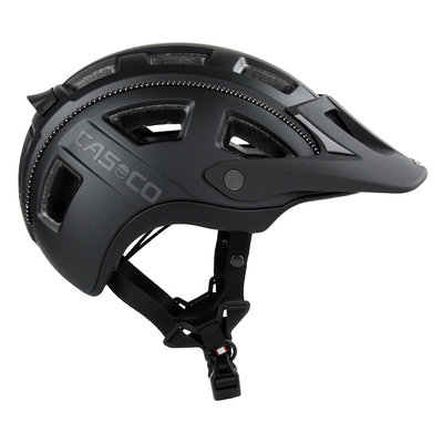 Casco MTBE 2 zwart mtb helm - trendy mountain bike helm met heerlijke pasvorm