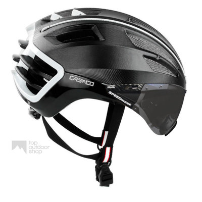 Casco Speedairo 2 zwart + anti scratch vizier - met GRATIS montage!