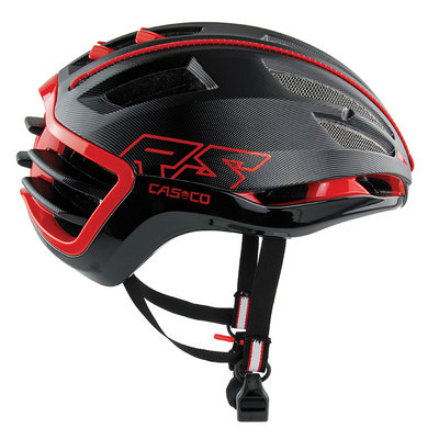 Casco SPEEDAIRO 2 zwart rood - kan met vizier! - schaatshelm & racefietshelm