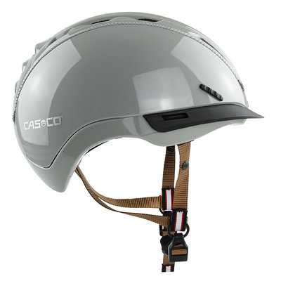 Casco Roadster grijs e-bike helm - Met zon beschermer