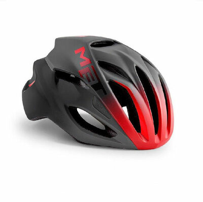 MET Rivale race fiets helm zwart-rood - slechts 230 gr!