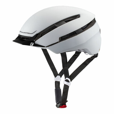 Cratoni C-Loom wit mat e bike helm - Fietshelm met achterlicht