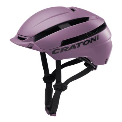Cratoni C-Loom 2.0 paars mat e-bike helm - Fietshelm met verlichting