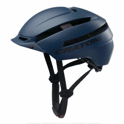Cratoni C-Loom 2.0 blauw mat e-bike helm - Fietshelm met verlichting