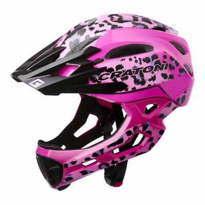 cratoni c-maniac Pro Roze - mtb helm full face