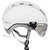 casco roadster wit e bike helm met vizier 04.5014.U